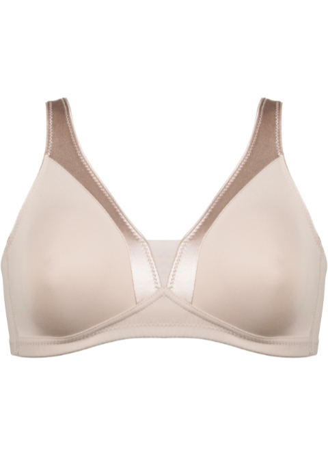 Naturana Satin Trim Bra